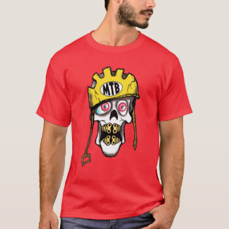 Mountain Bike Skull T-shirt