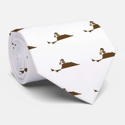 Mountain Bike Stropdas (Opgerold)