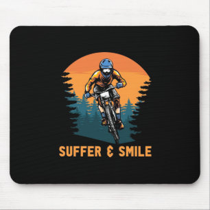 Mountain Bike Suffer en Smile Muismat