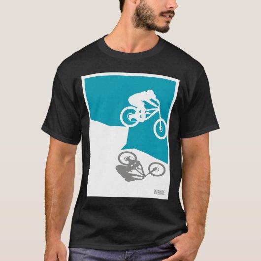 Mountain Bike T-Shirt (Voorkant)