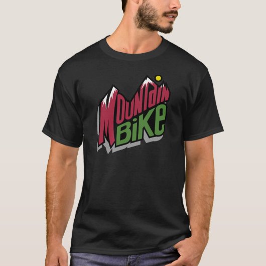 Mountain Bike T-shirt (Voorkant)