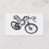 Mountain Bike verkoop of reparatie bedrijf bedrijf Visitekaartje (Achterkant)