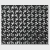 Mountain Biker Fietsen Fietser Verjaardag Cadeaupapier (Vlak)