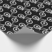 Mountain Biker Fietsen Fietser Verjaardag Cadeaupapier (Hoek)