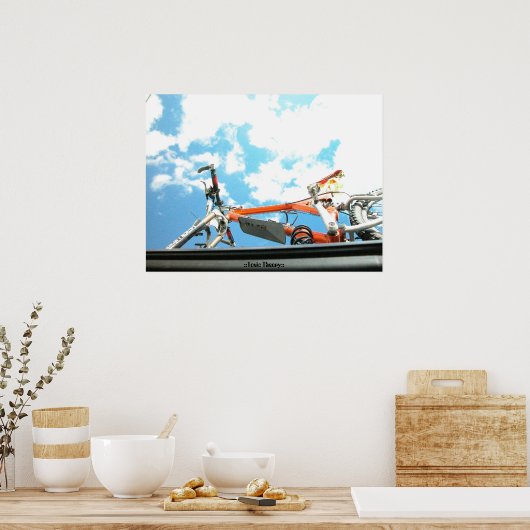 Mountain Biker Heaven Poster (Keuken)