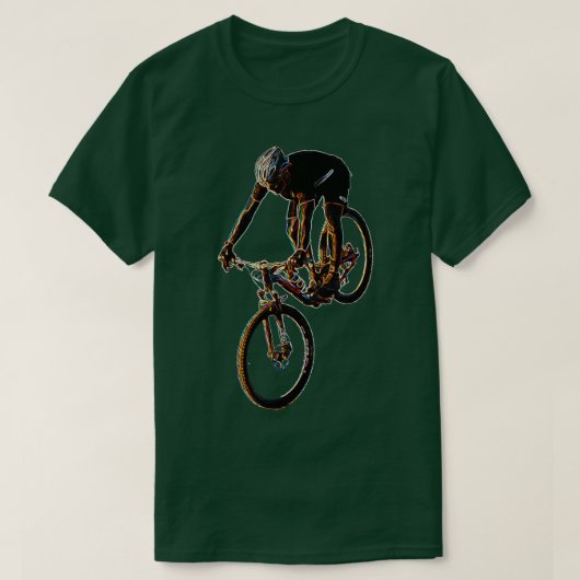 Mountain Biker T-shirt (Design voorkant)