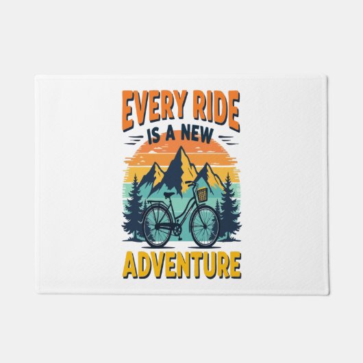 Mountain Biking Adventure Deurmat (Voorkant)