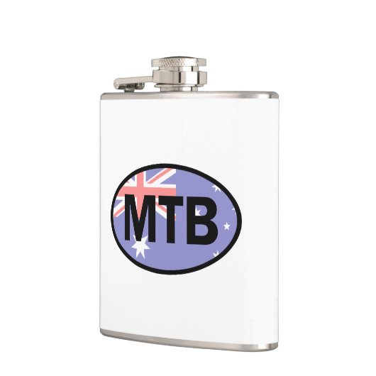 Mountain Biking Australia Flag Heupfles (Links)