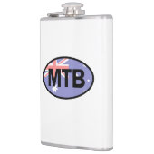 Mountain Biking Australia Flag Heupfles (Links)