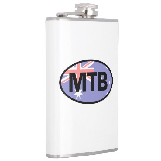 Mountain Biking Australia Flag Heupfles (Rechts)