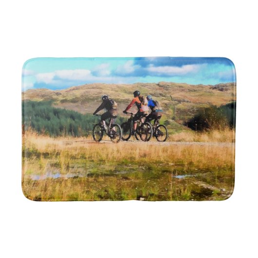 MOUNTAIN BIKING BADMAT (Voorkant)