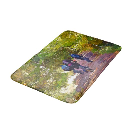 MOUNTAIN BIKING BADMAT (Gekanteld)