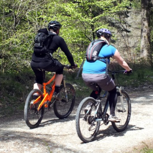 MOUNTAIN BIKING Birthday Kaart