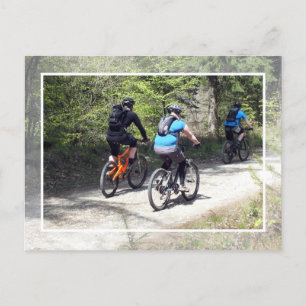 MOUNTAIN BIKING BRIEFKAART