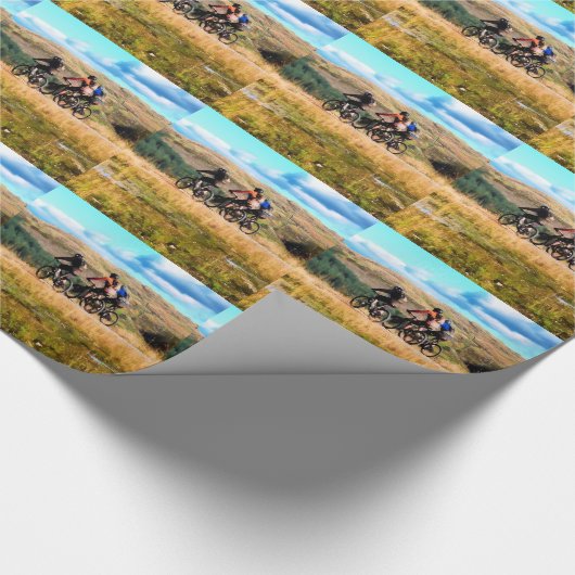 MOUNTAIN BIKING CADEAUPAPIER (Hoek)