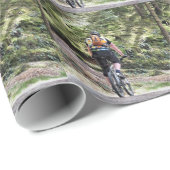 MOUNTAIN BIKING CADEAUPAPIER (Rol Hoek)
