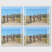 MOUNTAIN BIKING CADEAUPAPIER (Vlak)