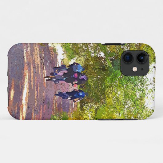 MOUNTAIN BIKING Case-Mate iPhone CASE (Achterkant (horizontaal))