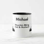 Mountain Biking Dad and Husband Mok (Midden)