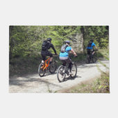 MOUNTAIN BIKING DEURMAT (Voorkant)