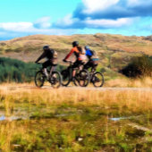 MOUNTAIN BIKING GOLFBALLEN