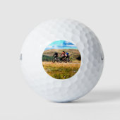 MOUNTAIN BIKING GOLFBALLEN (Voorkant)