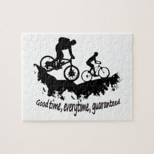 Mountain Biking Good Time Inspirerend Quote Legpuzzel