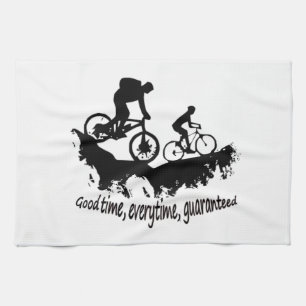 Mountain Biking Good Time Inspirerend Quote Theedoek