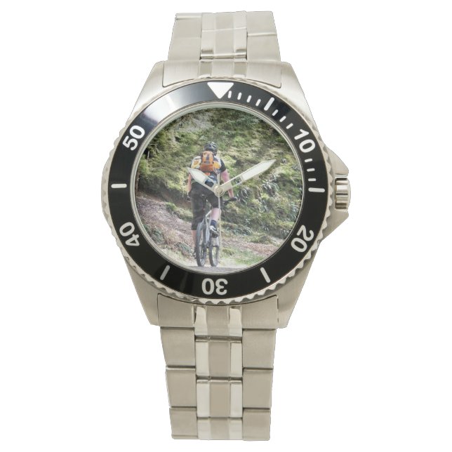 MOUNTAIN BIKING HORLOGE (Voorkant)