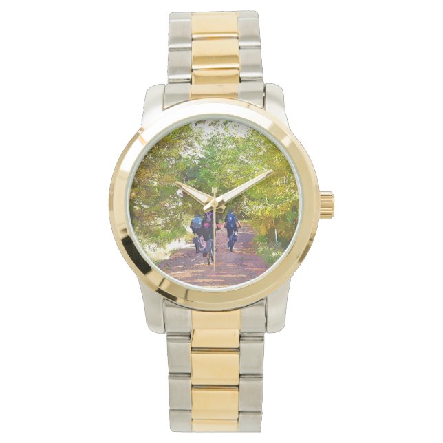 MOUNTAIN BIKING HORLOGE (Voorkant)