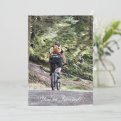 MOUNTAIN BIKING KAART (Staand voorkant)