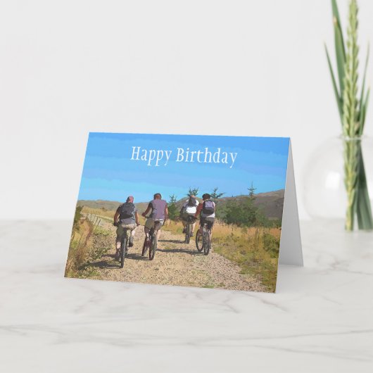 MOUNTAIN BIKING KAART (Voorkant)