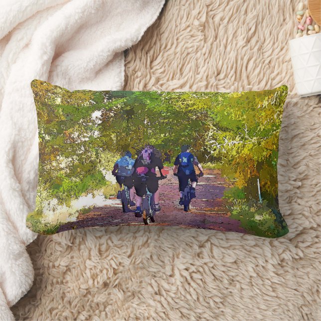 MOUNTAIN BIKING KUSSEN (Deken)