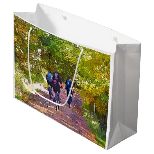 MOUNTAIN BIKING LARGE CADEAUTASJE (Voorkant Gekanteld)