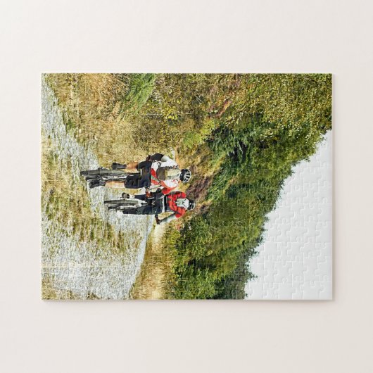 MOUNTAIN BIKING LEGPUZZEL (Horizontaal)