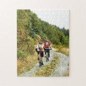 MOUNTAIN BIKING LEGPUZZEL (Verticaal)