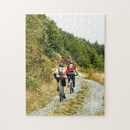 MOUNTAIN BIKING LEGPUZZEL (Verticaal)