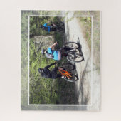 MOUNTAIN BIKING LEGPUZZEL (Verticaal)