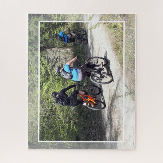MOUNTAIN BIKING LEGPUZZEL (Verticaal)