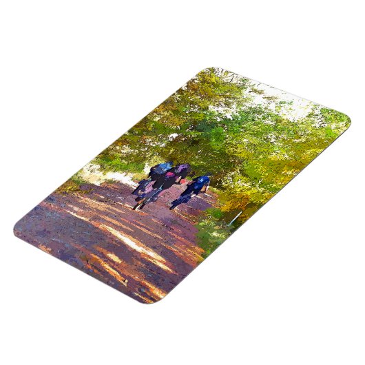 MOUNTAIN BIKING MAGNEET (Linkerzijde)