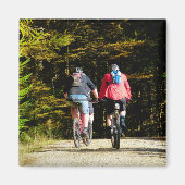 MOUNTAIN BIKING MAGNEET (Voorkant)