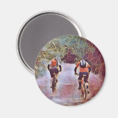 MOUNTAIN BIKING MAGNEET (Voorkant / Achterkant)