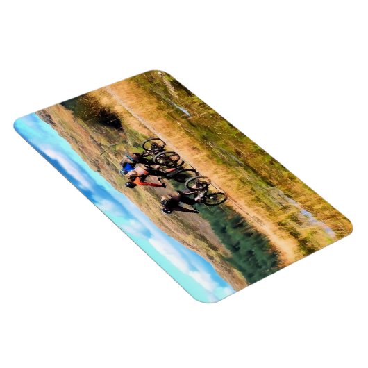 MOUNTAIN BIKING MAGNEET (Rechterzijde)