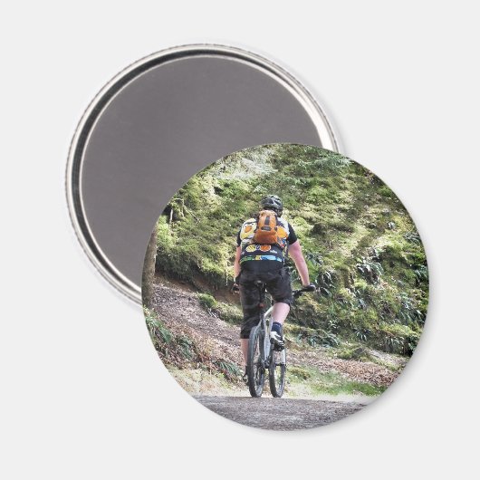 MOUNTAIN BIKING MAGNEET (Voorkant / Achterkant)