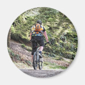 MOUNTAIN BIKING MAGNEET (Voorkant)