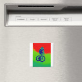 Mountain Biking Magneet (Insitu (Vaatwasser))