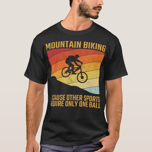 Mountain Biking Mountainbike MTB Offroad T-shirt (Voorkant)