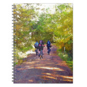 MOUNTAIN BIKING NOTITIEBOEK (Voorkant)