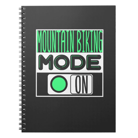 Mountain Biking Notitieboek (Voorkant)
