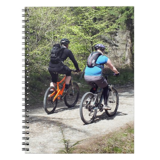 MOUNTAIN BIKING NOTITIEBOEK (Voorkant)